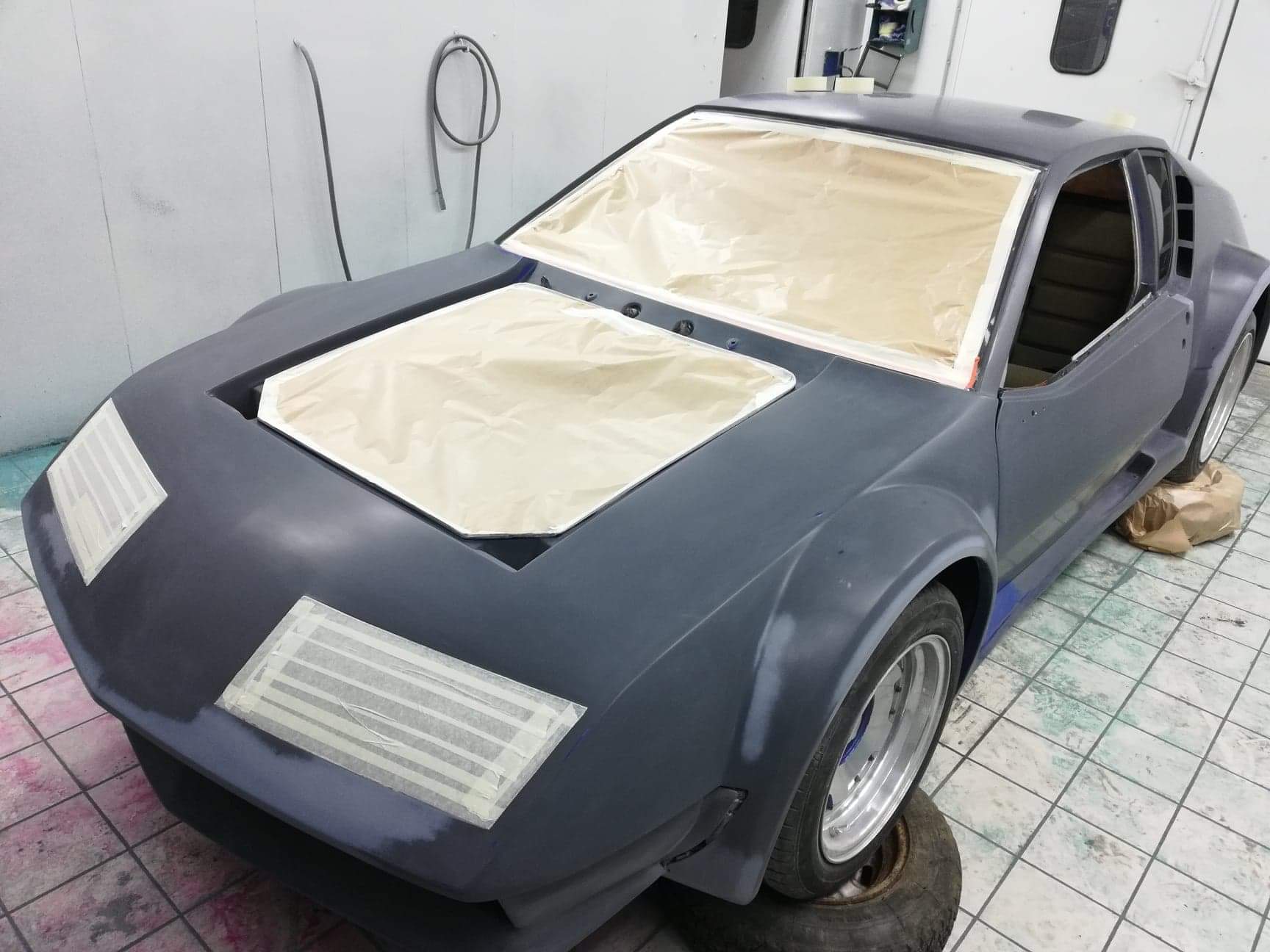 JM Carrosserie - atelier peinture - alpine - pendant